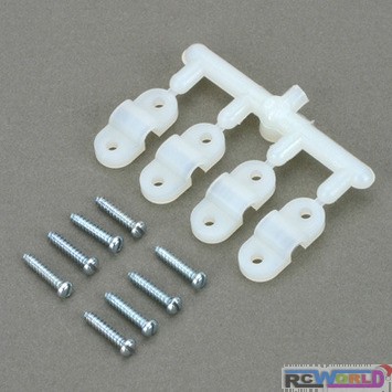 Dubro 239, 5/32in Nylon Landing Gear Straps(4pcs)